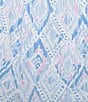 Sleep Sense Knit Multi Ikat Print Coordinating Sleep Shorts - Image 4