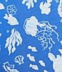 Sleep Sense Knit Turtle Print Drawstring Tie Coordinating Sleep Capri Pants - Image 4