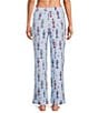 Sleep Sense Nutcracker Print Knit Drawstring Coordinating Sleep Pants - Image 2
