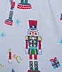 Sleep Sense Nutcracker Print Knit Drawstring Coordinating Sleep Pants - Image 4