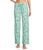Sleep Sense Patchwork Print Coordinating Knit Sleep Pants - Image 1
