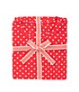 Sleep Sense Petite Size Polka Dot Print Long Sleeve Crew Neckline Knit Pajama Set - Image 6