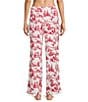 Sleep Sense Petite Size Winter Toile Print Knit Drawstring Coordinating Sleep Pants - Image 2