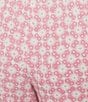 Sleep Sense Pink Geo Print Coordinating Knit Sleep Crop Pants - Image 4