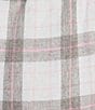 Sleep Sense Plaid Yarn Dye Cotton Portuguese Flannel Drawstring Tie Coordinating Sleep Pants - Image 4