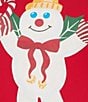 Sleep Sense Plus Mr. Bingle Short Sleeve Knit Holiday Coordinating Sleep Top - Image 4