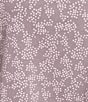 Sleep Sense Plus Size Jersey Knit Abstract Dot Long Sleeve Scoop Neck Coordinating Sleep Top, Color:Abstract Dot - Image 4