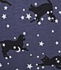 Sleep Sense Plus Size Moonlit Cats Print Coordinating Knit Sleep Pants - Image 4