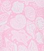 Sleep Sense Plus Size Summer Shell Print Short Sleeve Scoop Neck Coordinating Sleep Top, Color:Summer Shell - Image 4