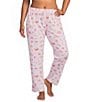 Sleep Sense Plus Size Tossed Fall Print Coordinating Knit Sleep Pants - Image 1