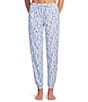 Sleep Sense Sheep Print Knit Drawstring Tie Coordinating Sleep Joggers - Image 1