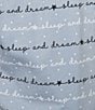 Color:Sleepy Words - Image 4 - Sleepy Words Print Coordinating Knit Sleep Pants