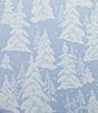 Sleep Sense Snowy Trees Print Knit Drawstring Tie Coordinating Holiday Sleep Joggers, Color:Snowland - Image 4