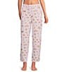 Sleep Sense Tossed Fall Print Coordinating Knit Sleep Pants - Image 1