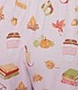 Sleep Sense Tossed Fall Print Coordinating Knit Sleep Pants - Image 3