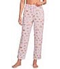 Sleep Sense Tossed Fall Print Coordinating Knit Sleep Pants - Image 1