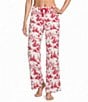 Sleep Sense Winter Toile Print Knit Drawstring Coordinating Sleep Pants - Image 1