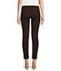 Color:Mole - Image 2 - Slim Factor by Investments Ponte Knit Ankle Skinny Pants