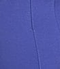 Investments Slim Factor by Investments Ponte Knit No Waist Slim Straight Pants, Color:Baja Blue - Image 6