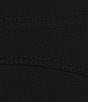 Investments Slim Factor by Investments Ponte Knit Wide Waist Leggings, Color:Black - Image 5