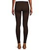 Color:Mole - Image 2 - Slim Factor by Investments Ponte Knit Wide Waist Leggings