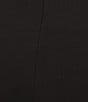 Investments Slim Factor by Investments Lightweight Ponte Knit No Waist Wide Leg Crop Pants, Color:Black - Image 6