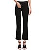 Slim Factor by Investments No Waist Kick Flare Leg Embellished Side ...