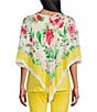 Color:Peony Scarf - Image 2 - Slim Factor by Investments Peony Scarf Mia Poncho top