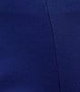 Color:Royal Blue - Image 5 - Slim Factor by Investments Plus Size Compression Waist Kick Flare Side Square Rivet Ponte Knit Pants