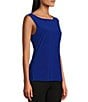 Color:Royal Blue - Image 3 - Slim Factor by Investments Sleeveless Knit Crew Neck Tank Top