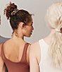 Slip Silk Back To Basics Skinny Scrunchies, Color:Blonde - Image 5