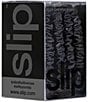 Slip Silk Back To Basics Skinny Scrunchies, Color:Black - Image 3