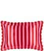 Slip Silk Queen Zippered Pillowcase with Scalloped Edge, Color:Sunshade - Image 2