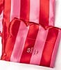 Slip Silk Queen Zippered Pillowcase with Scalloped Edge, Color:Sunshade - Image 5