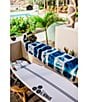 Color:Blue - Image 5 - Outdoor Living Collection Indigo Sun Beach Towel