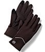 SmartWool Active Merino Wool Fleece Touchscreen Compatible Traditional Gloves, Color:Mink - Image 1