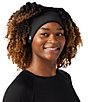 SmartWool Active Soft-Brushed Merino Wool Windproof Headband, Color:Black - Image 2