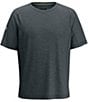 SmartWool Active Ultralite Short Sleeve Performance T-Shirt, Color:Charcoal Heather - Image 3