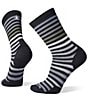 Color:Black - Image 1 - Everyday Spruce Street Zero Cushion Crew Socks