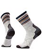 SmartWool Hike Targeted Cushion Bear Stripe Mid Crew Socks - Image 1