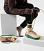 SmartWool Hike Targeted Cushion Bear Stripe Mid Crew Socks - Image 2