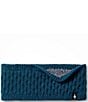 SmartWool Merino Wool Knitted Fleece Lined Headband, Color:Twilight Blue Donegal - Image 1