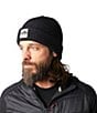 SmartWool Patch Rib Knit Beanie, Color:Black - Image 3