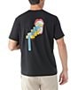 Color:Black - Image 1 - Performance Serotonin River Graphic Short Sleeve T-Shirt