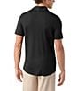 Color:Black - Image 2 - Performance Short Sleeve Woven Shirt
