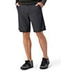 Color:Black - Image 1 - Performance Stretch 10#double; Inseam Shorts