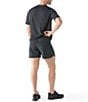 Color:Black - Image 2 - Performance Stretch Active Solid 5#double; Inseam Shorts