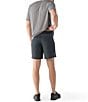 Color:Black - Image 2 - Performance Stretch Active Solid 7#double; Inseam Shorts