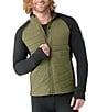 SmartWool Performance Stretch Color Block Smartloft Jacket, Color:Winter Moss - Image 1