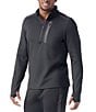 SmartWool Performance Stretch Fleece Quarter-Zip Pullover, Color:Black - Image 1